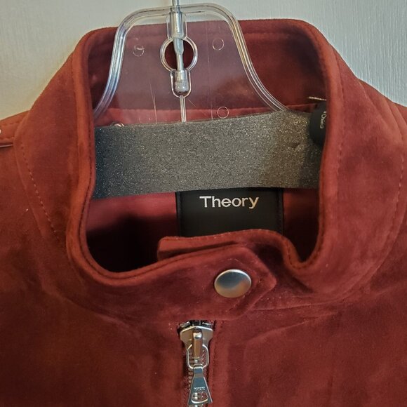 Theory Suede Jacket - Picture 4 of 14